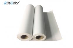 China Wide Format Inkjet Printable Canvas , 260gsm Matte Polyester Canvas Fabric supplier