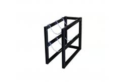 China Three Tank Gas Cylinder Rack Compressed Gas Cylinder Storage Racks supplier
