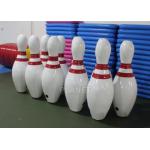 2.5m Tall White Blow Up Bowling Ball / Inflatable Human Bowling Set