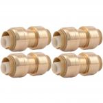 Lead Free Brass China Manufacturer Acr or Plumbing Parts Water Heater Copper Pipe Fittings Push Fit Fitting for sale