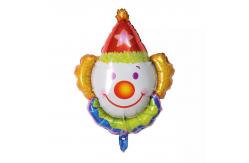 China Cartoon Theme Aluminum Foil Balloon Children'S Gifts Kid Toy Clown Balloons supplier