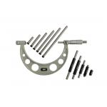0-150mm Interchangeable Anvils Outside Micrometer With Ratchet Thimble For Easy Application