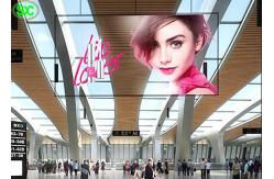 China P3.9 P7.8 Indoor 5000cd/m2 Transparent Led Screen supplier