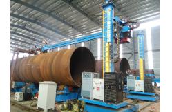 China Cylinder Welding Turning Rolls , Heavy Duty Pipe Rotators for Welding supplier