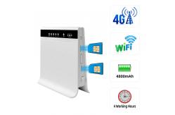 China 2100mAh Battery Dual SiM Mobile Router 802.11ac 5G Wifi Hotpot supplier