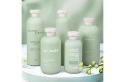 China HDPE Material Plastic Cosmetic Shampoo Bottle With Flap Cap Custom Logo supplier
