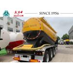 40CBM Bulk Cement Tanker Trailer 3 Axle High Efficiency for sale
