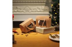 China Custom Window Hand Box Recyclable Folding Paper Gift Box supplier