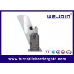 Barcode Scanner Flap Barrier Gate Electronic Turnstile 304 Stainless Steel IP32 for sale