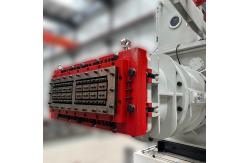 China 4500 X 2100 X 900mm Double Shaft Mixing Extruder 45kW Clay Making Machine supplier