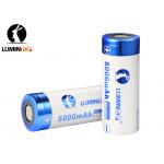 Circuit Protected 26650 Rechargeable Battery , Professional Rechargeable Torch Battery for sale