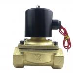 N/O 2W400-40 2 Way 1-1/2 Gas Water Pneumatic Electric Solenoid Valve Water Air Normally Open for sale