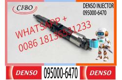 China Excavator diesel engine spare part fuel injector assembly 095000-6470  RE529151 supplier