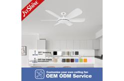 China 6-Blade LED Ceiling Fan with Remote Control and Customizable Suspension Length supplier