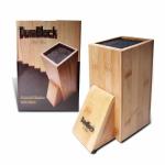 Durable Bamboo Knife Block Customized Size High Strength Free Of Heavy Metals for sale