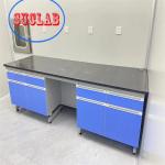 Modular Lab Benches with Storage Hong Kong Epoxy Resin Sink Hospital Storage Solution for sale