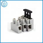 Commoning Nickel Plated Brass Multiway Terminal Block Connector FT06-3 450V 32A
