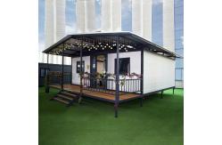 China Wind Rasistance Prefabricated 20ft Expandable Container Home With Balcony supplier