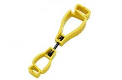 China Reduce Hand Injuries Plastic Glove Clips With High Dexterity Durability supplier