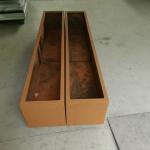 Rust Resistance Self Watering Plant corten steel pot Customized