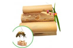 China Cushioning Sheet 80gsm Honeycomb Craft Paper Wrapping Glass Wine supplier