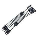 IP67 PPO Solar Branch Connector Contact Resistance Below 0.5 M Ohm for sale