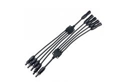 China IP67 PPO Solar Branch Connector Contact Resistance Below 0.5 M Ohm supplier