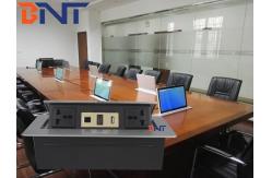 China available replace module design  used in conference room desktop hidden pop up socket supplier
