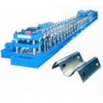 3 - 5 Mm Roller Thickness Guard Rail Roll Forming Machine With PLC Control System for sale