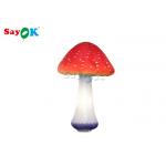Waterproof 2m Blow Up Mushroom With Air Blower For Stage Decoration for sale