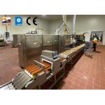 Commercial Biscuits Sugar Cone Production Line Rolled Wafer Machine for sale