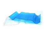 UV Protection Durable Polycarbonate Made Corrugated Sheet 6m Customized Length for sale