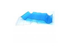 China UV Protection Durable Polycarbonate Made Corrugated Sheet 6m Customized Length supplier