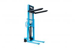 China Electric Walkie Manual Pallet Stacker Load 1 ton 1.6meter Hight supplier