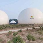 Stainless Steel Polyurethane Foam Spray Paint Biogas Holder Insulated for sale