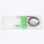 SC/APC 1x16 Steel Tube PLC Splitter 0.9mm 1M G657A1