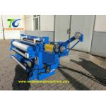 Electric Steel 0.6mm Gi Weld Mesh Making Machine For Roll Fence for sale