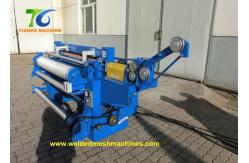 China Electric Steel 0.6mm Gi Weld Mesh Making Machine For Roll Fence supplier