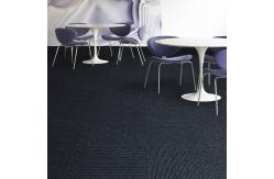 China Anti Static Loop Carpet Tiles 50x50 Cm High Low Polypropylene Carpet Tile supplier