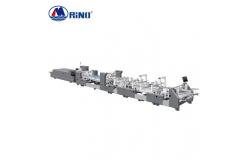 China 400m/Min Corrugated Folder Gluer Machine 17KW Touch Screen Control supplier