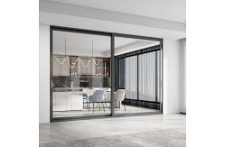 China Home Aluminum Alloy Doors And Windows , Custom Tempered Glass Sliding Door supplier
