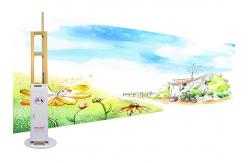 China 1m2/H 7m2/H Mural Printing Machine supplier