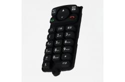 China Customized Silicone Rubber Keypads With Multimedia Keys UV Resistant supplier