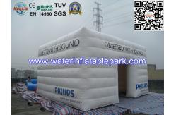 China PVC Promotion Inflatable Air Tent 4 Seams Stitching With Logo Printing supplier