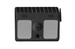 China 1080P pir Solar Board battery Powered WiFi Wireless Floodlight Solar Security Camera Yard supplier