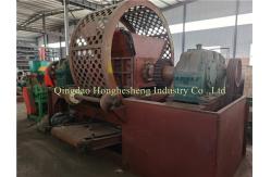 China 90kw 200kw Waste Tyre Recycling Plant For Passenger Car / Truck Tires Shredding supplier
