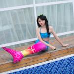 Beach Seaside Mermaid Tail Swimming Suit / Mermaid Performance Costume