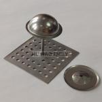 50mmx50mm Perforated Base Insulation Hanger Pins With Self Locking Washer for sale