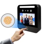 5 Inch IPS Touch Screen Face Recognition Attendance Machine Biometric Time Recorder for sale