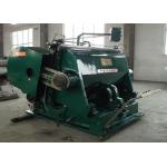 Colored Corrugated Box Die Cutting Machine Carton Flat Creasing Die Cutting Machine for sale